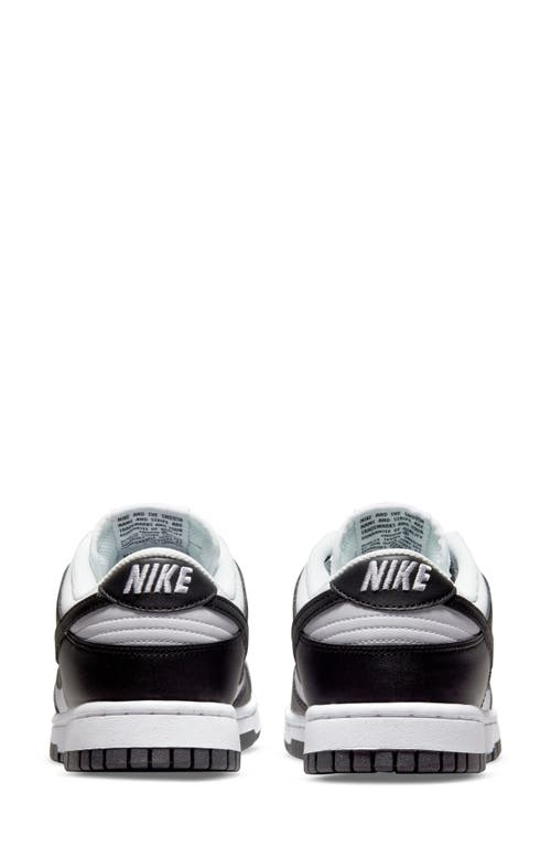 Nike Dunk Low Twist Leather Sneakers In Black