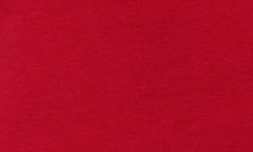 Edikted Santa Monica V-neck Ringer T-shirt In Red
