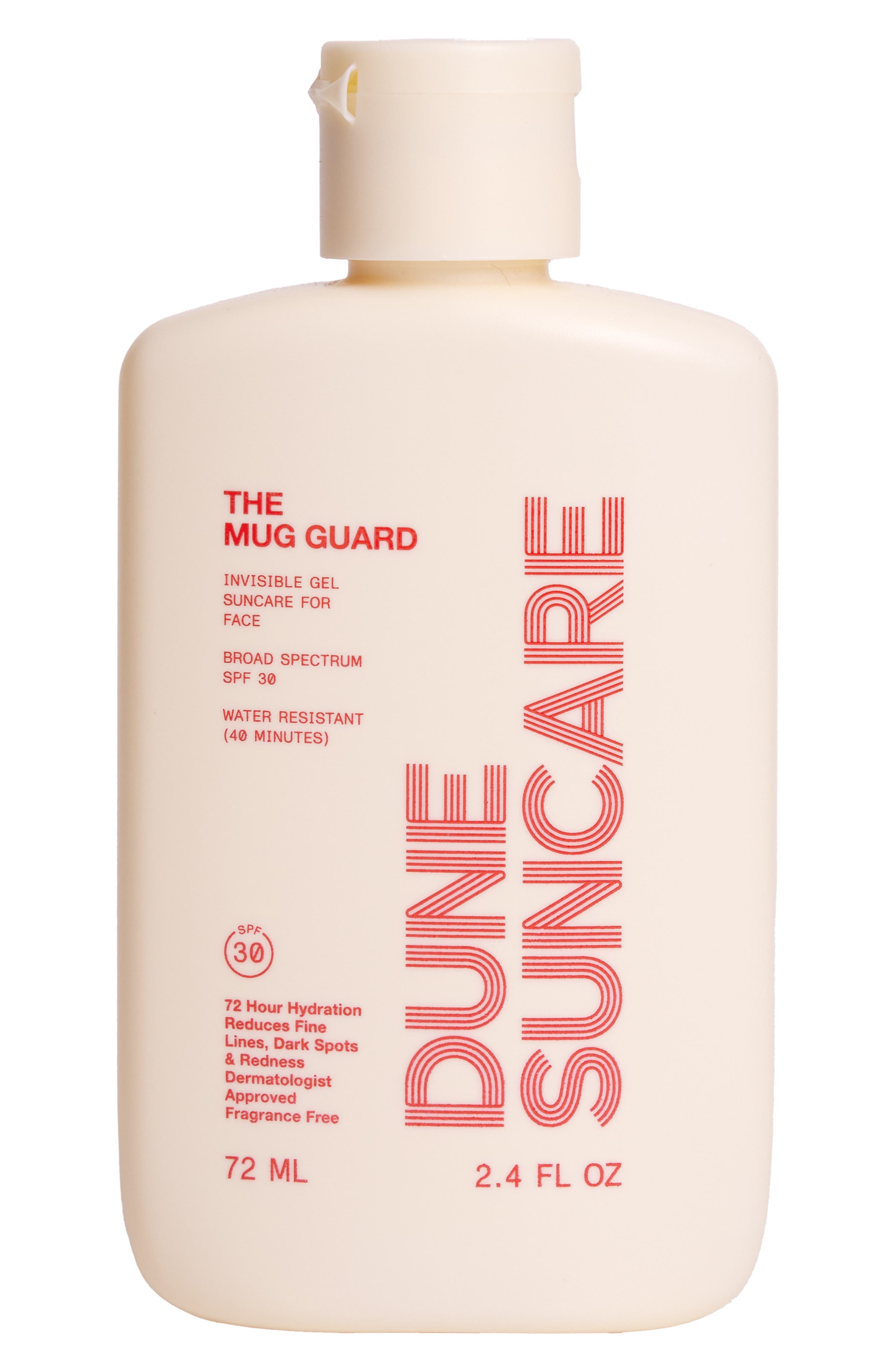 DUNE Suncare The Mug Guard Invisible Gel Face Sunscreen Broad Spectrum ...
