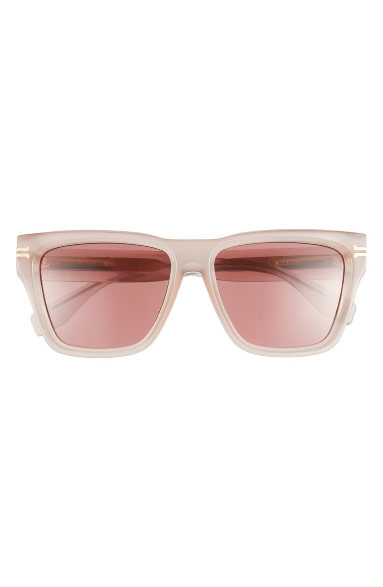 Marc Jacobs 55mm Rectangular Sunglasses, Main, color,