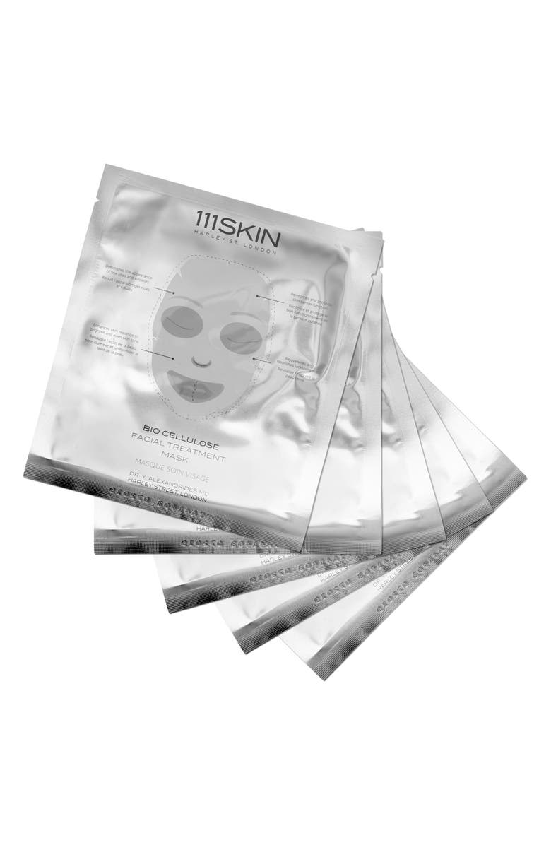 111SKIN Bio Cellulose Facial Treatment Mask, Alternate, color, 