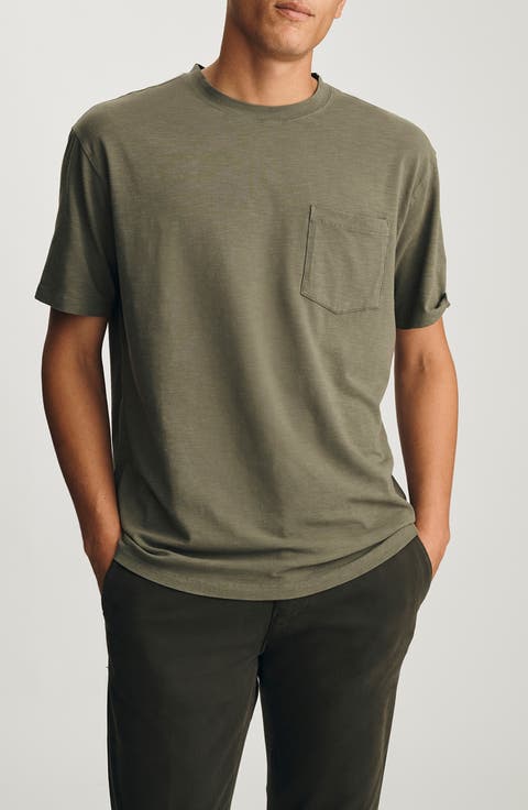 Slub Jersey Pocket T-Shirt