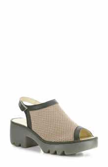 Fly London Teif Platform Sandal