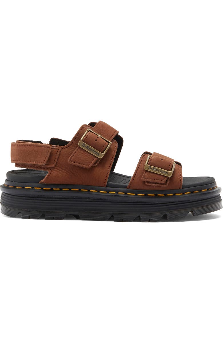 Dr. Martens Zebzag Sandal, Alternate, color, Sepia Brown