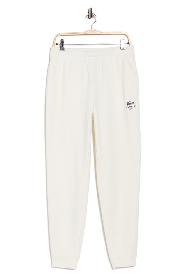 Cotton Tapered Leg Sweatpants, Alternate, color, FLOUR