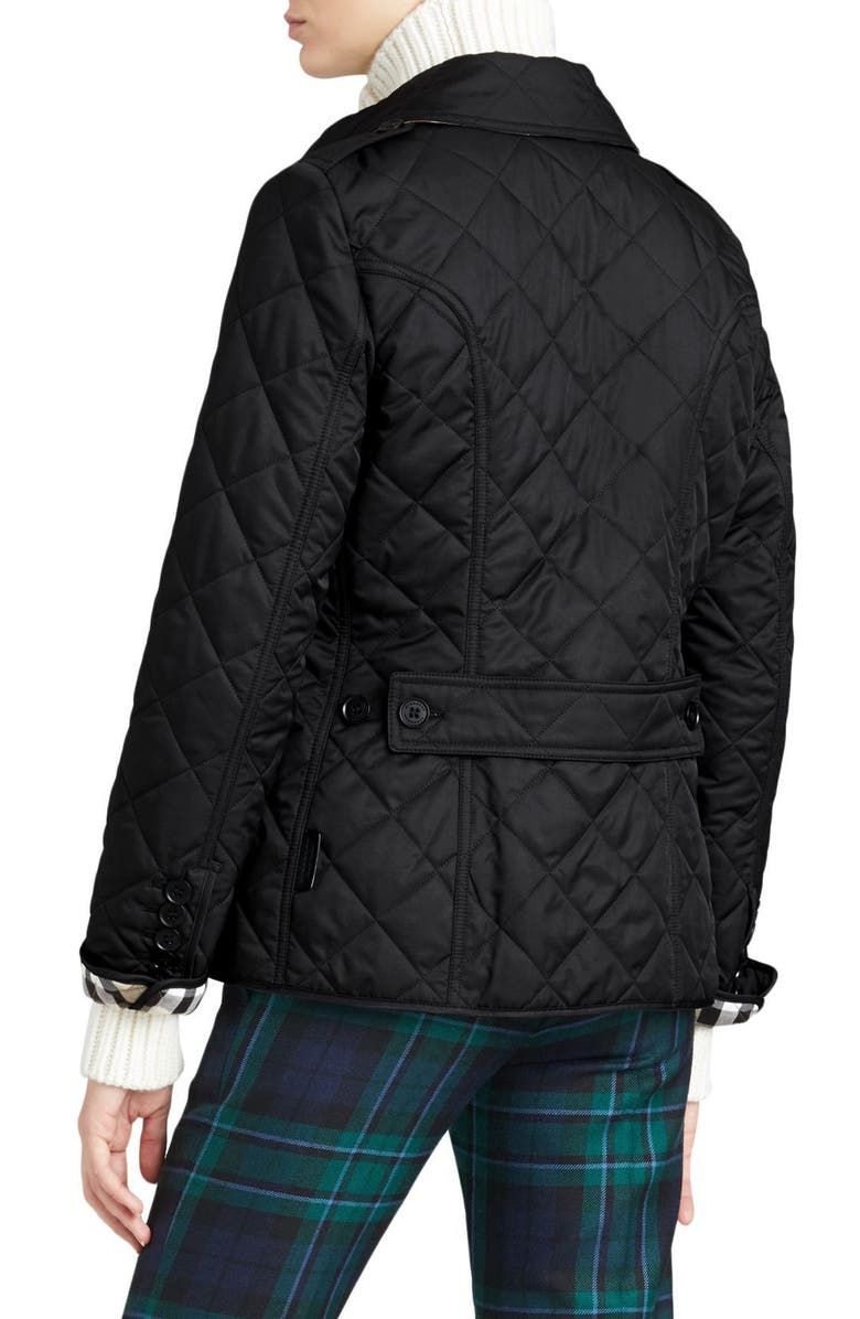 Burberry Frankby Quilted Jacket, Alternate, color, 