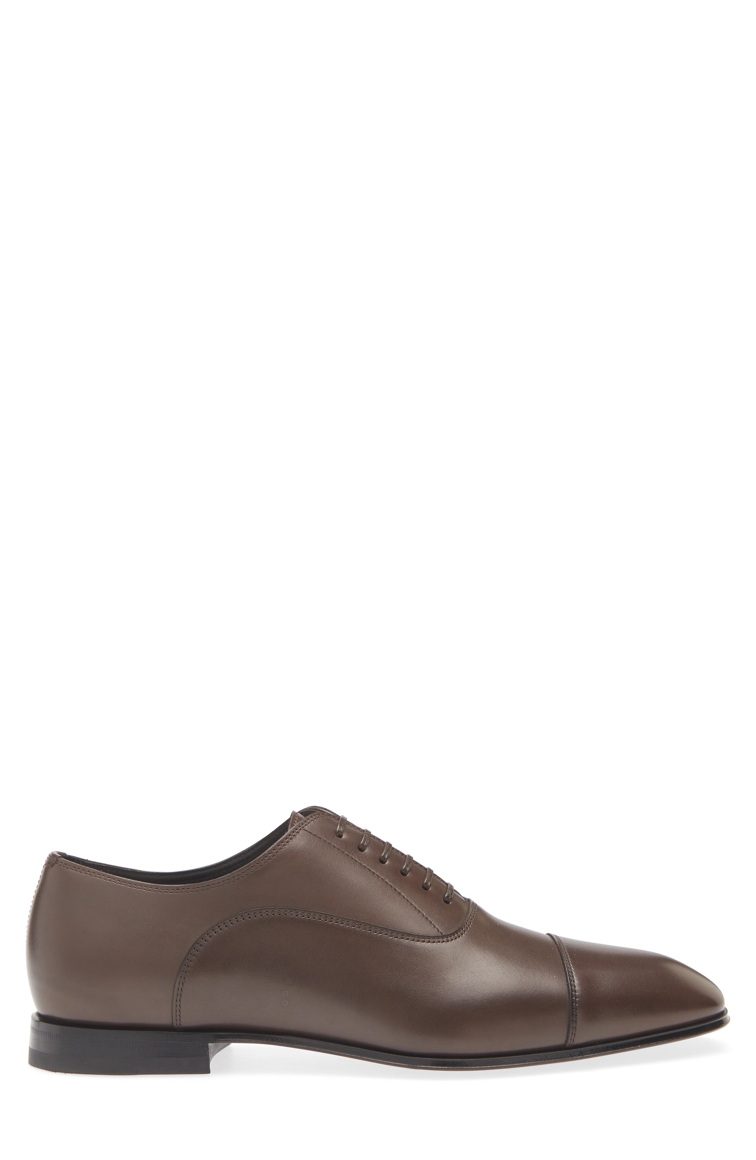 BOSS Quillon Oxford, Alternate, color, Dark Brown