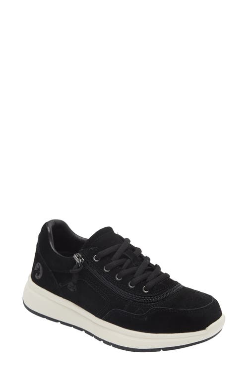 BILLY Footwear Comfort Jogger Sneaker in Black Suede  product