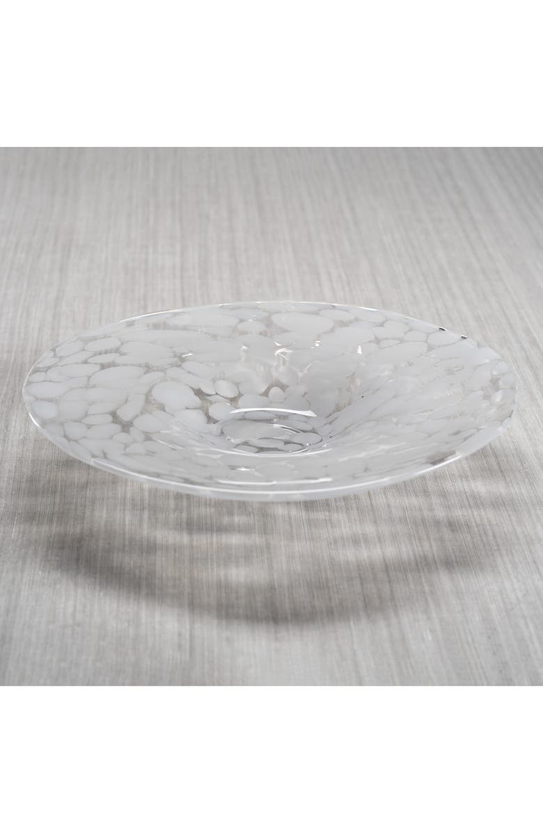 Zodax Orani Confetti Bowl, Alternate, color, Clear/ White