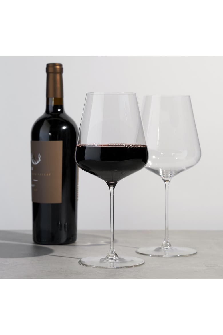 Definition Bordeaux Wine Glass Set of 2, Alternate, color, Clear