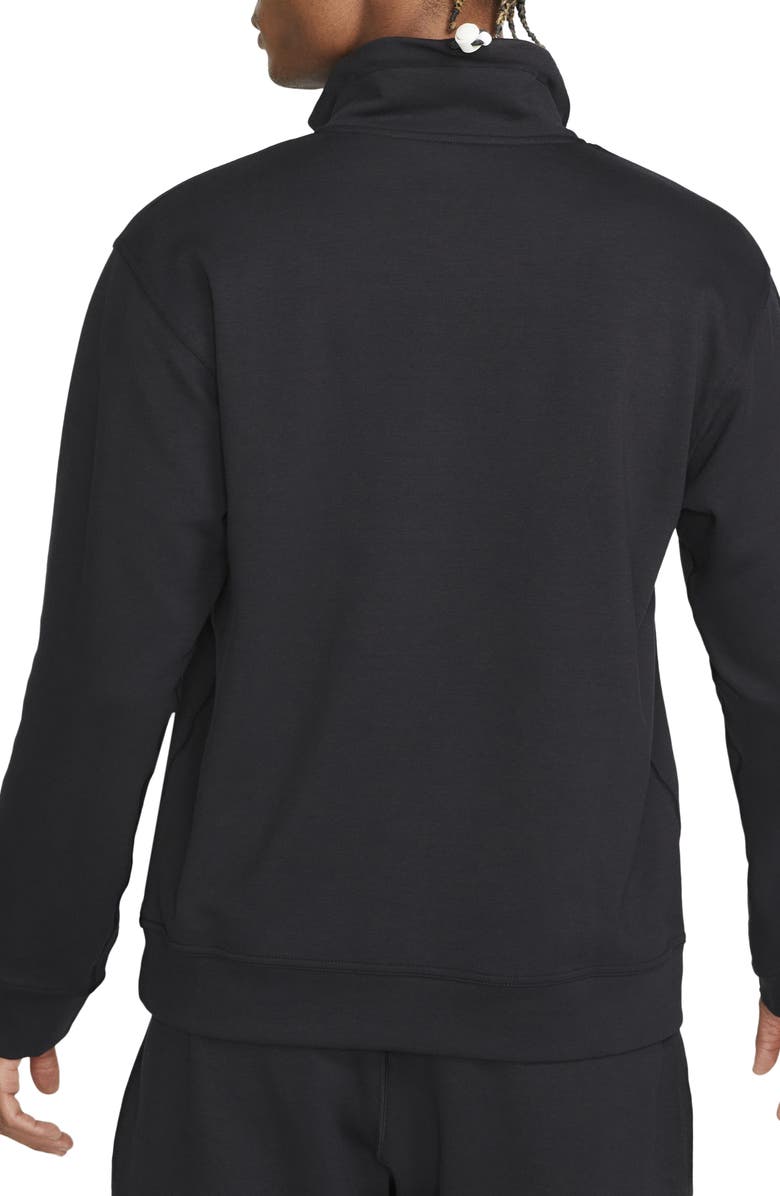 Nike Dri-FIT Yoga Restore Quarter Zip Hoodie, Alternate, color, 