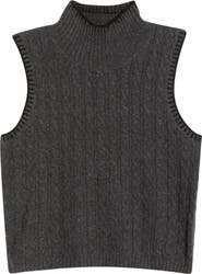UGG® Zariah Cable Sleeveless Mock Neck Sweater
