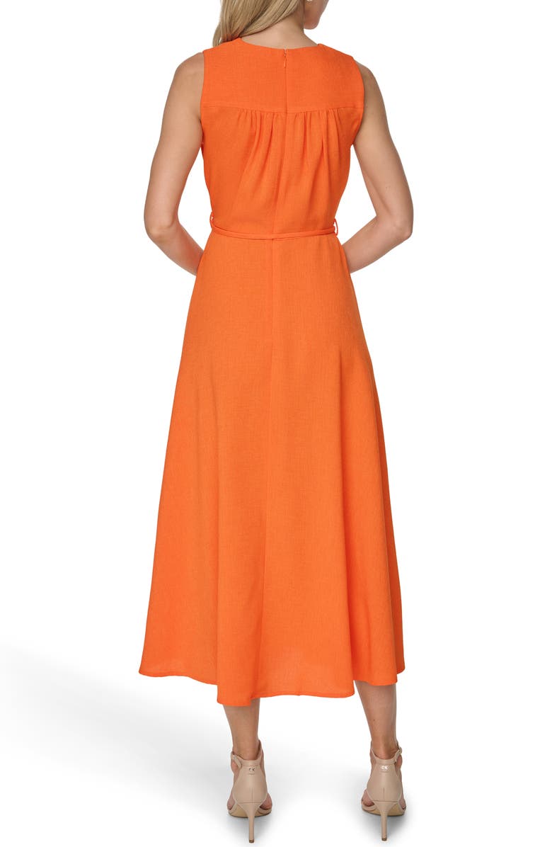 Calvin Klein Aerowash Faux Wrap Maxi Dress, Alternate, color, Starburst