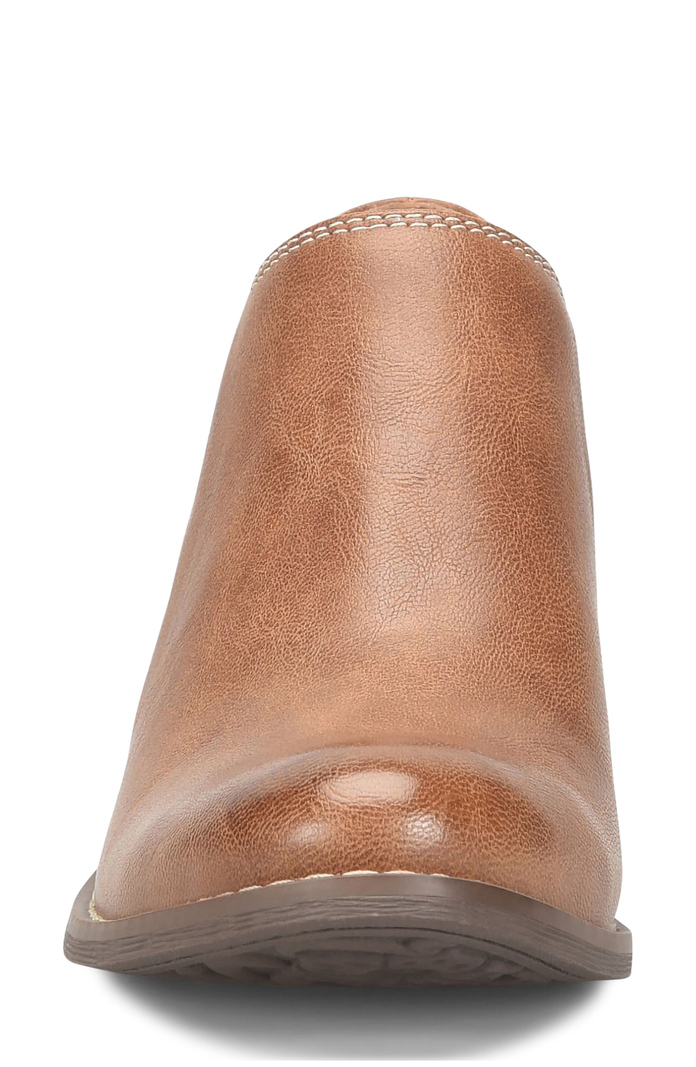 Alberta Faux Leather Bootie, Alternate, color, LUGGAGE