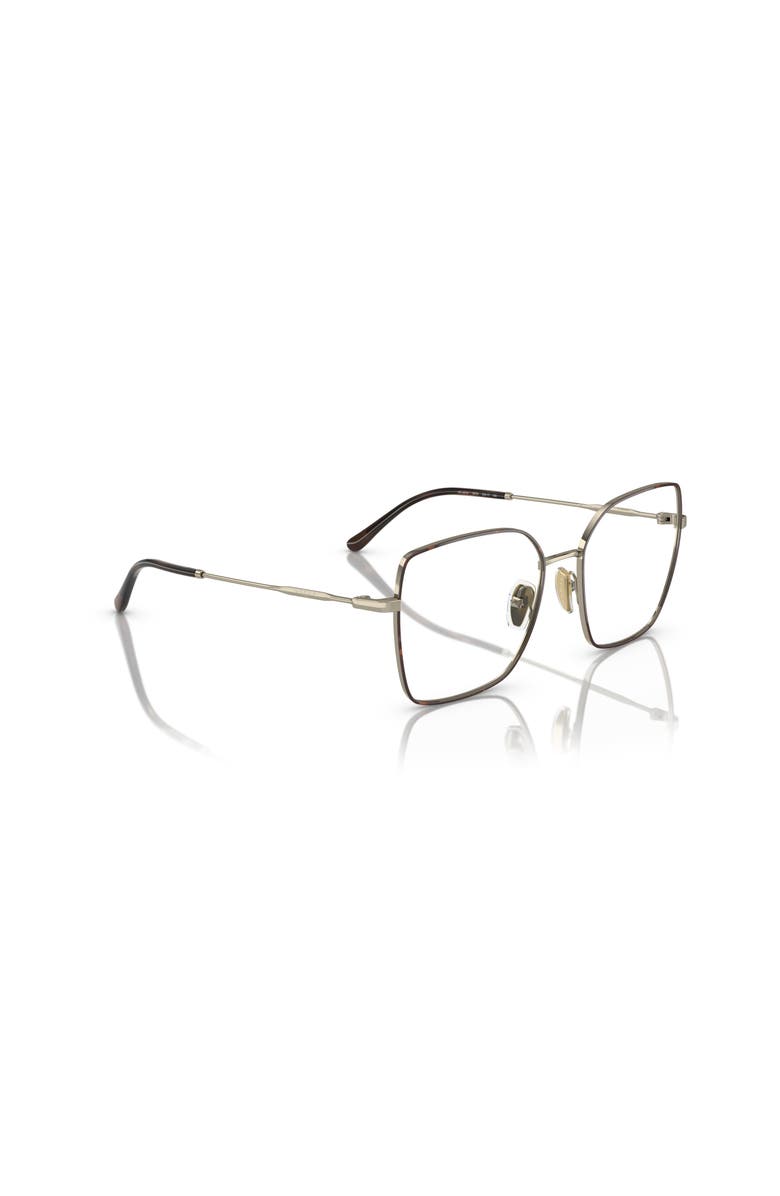 Vogue Eyewear 53mm Irregular optical glasses, Alternate, color, Brown
