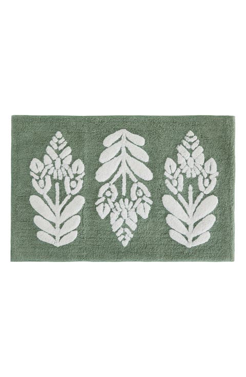 Arc Patterned Bath Mat