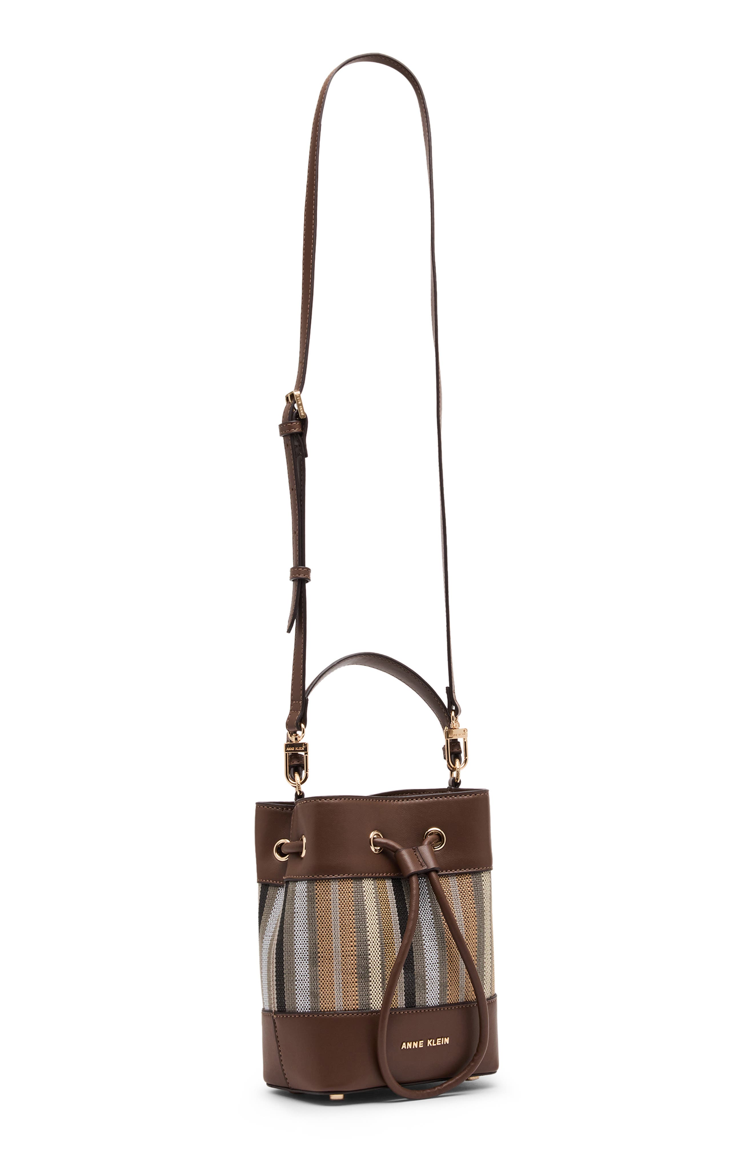 Drawstring Crossbody Bag, Alternate, color, SEPIA