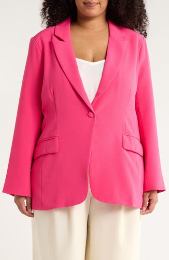 Chelsea One-Button Blazer