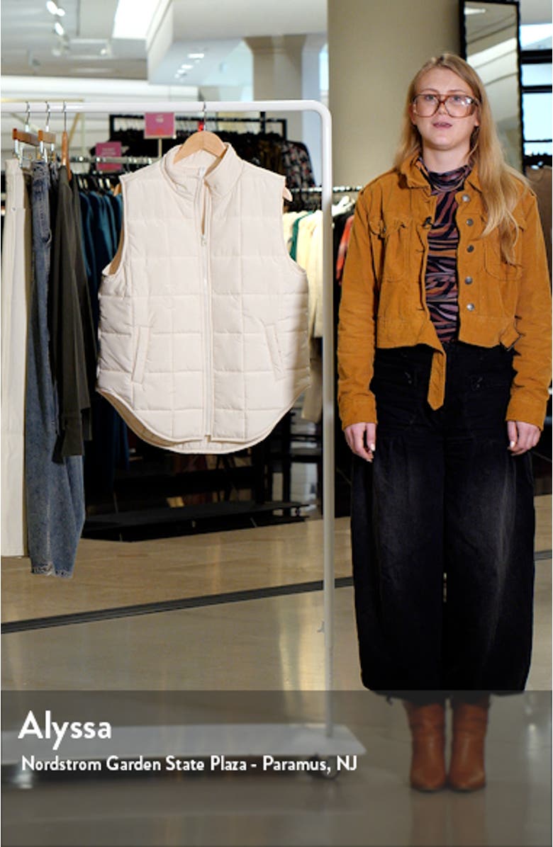 Aubri Packable Puffer Vest, sales video thumbnail