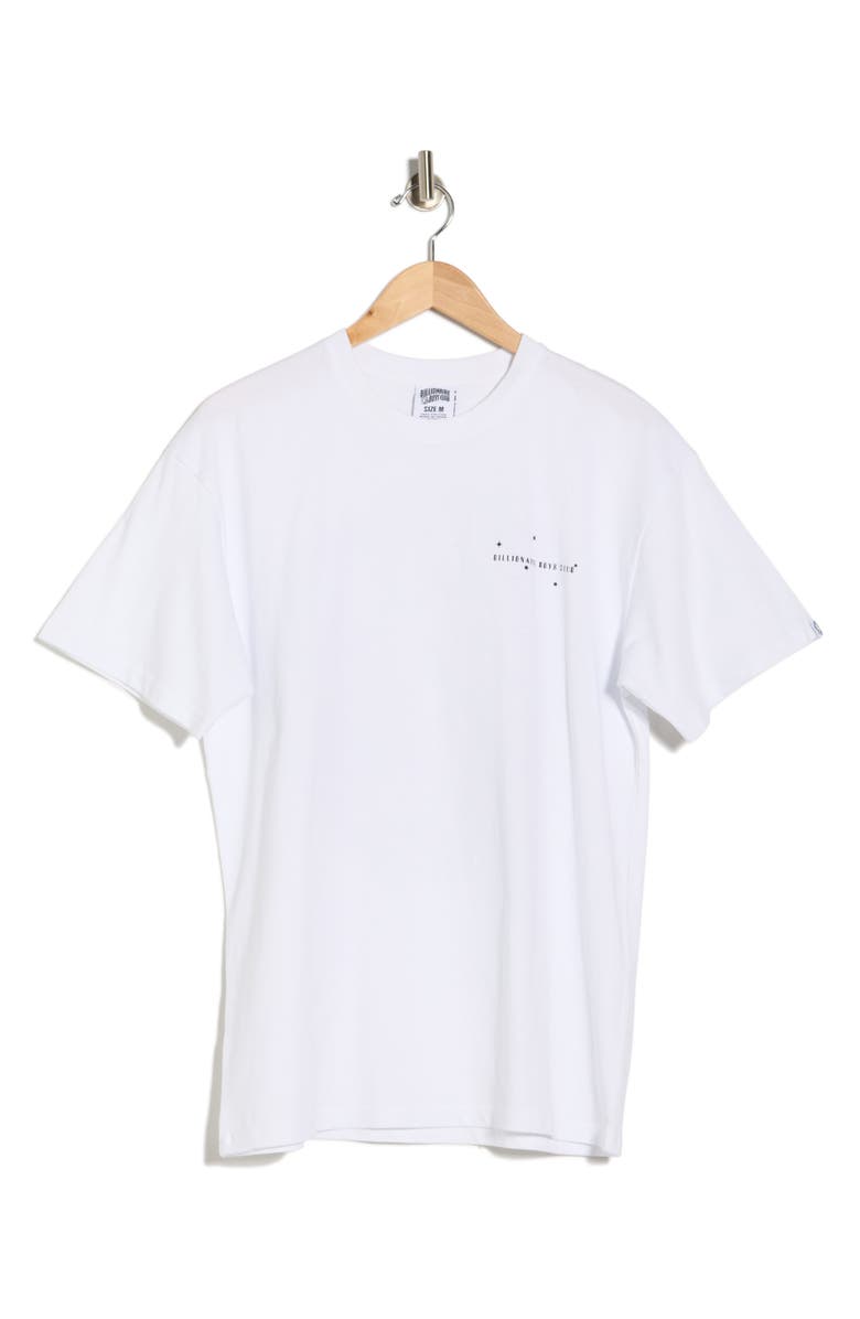 Billionaire Boys Club Disco Ball Graphic T-Shirt, Main, color, White