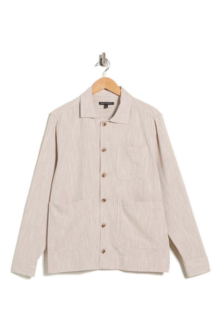Percy Overshirt, Alternate, color, MOONSTONE