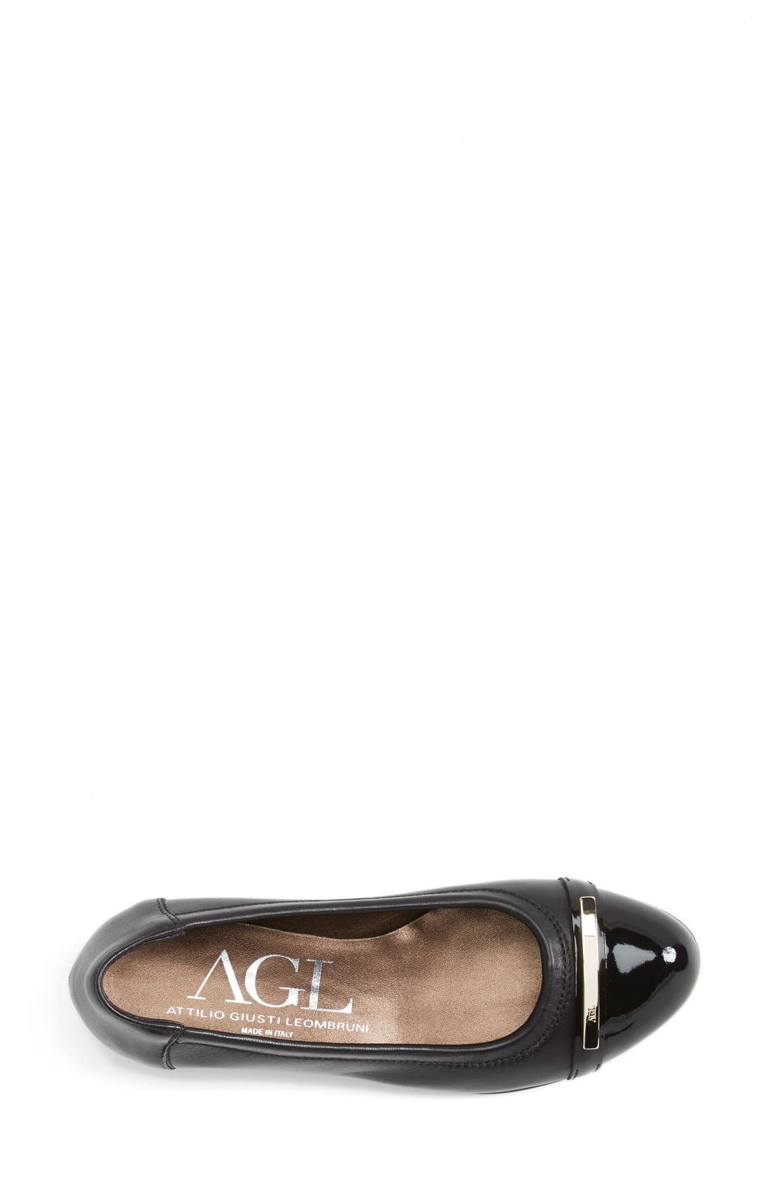 AGL Attilio Giusti Leombruni 'Bar' Wedge Pump, Alternate, color, 