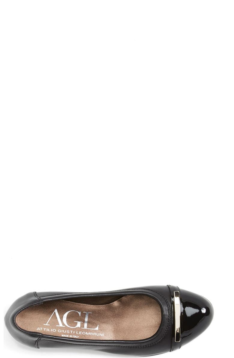 AGL Attilio Giusti Leombruni 'Bar' Wedge Pump, Alternate, color,