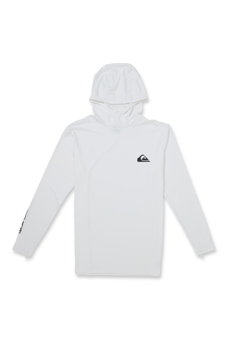 Everyday Surf UPF 50+ Long Sleeve Hooded Shirt, Alternate, color, WHITE