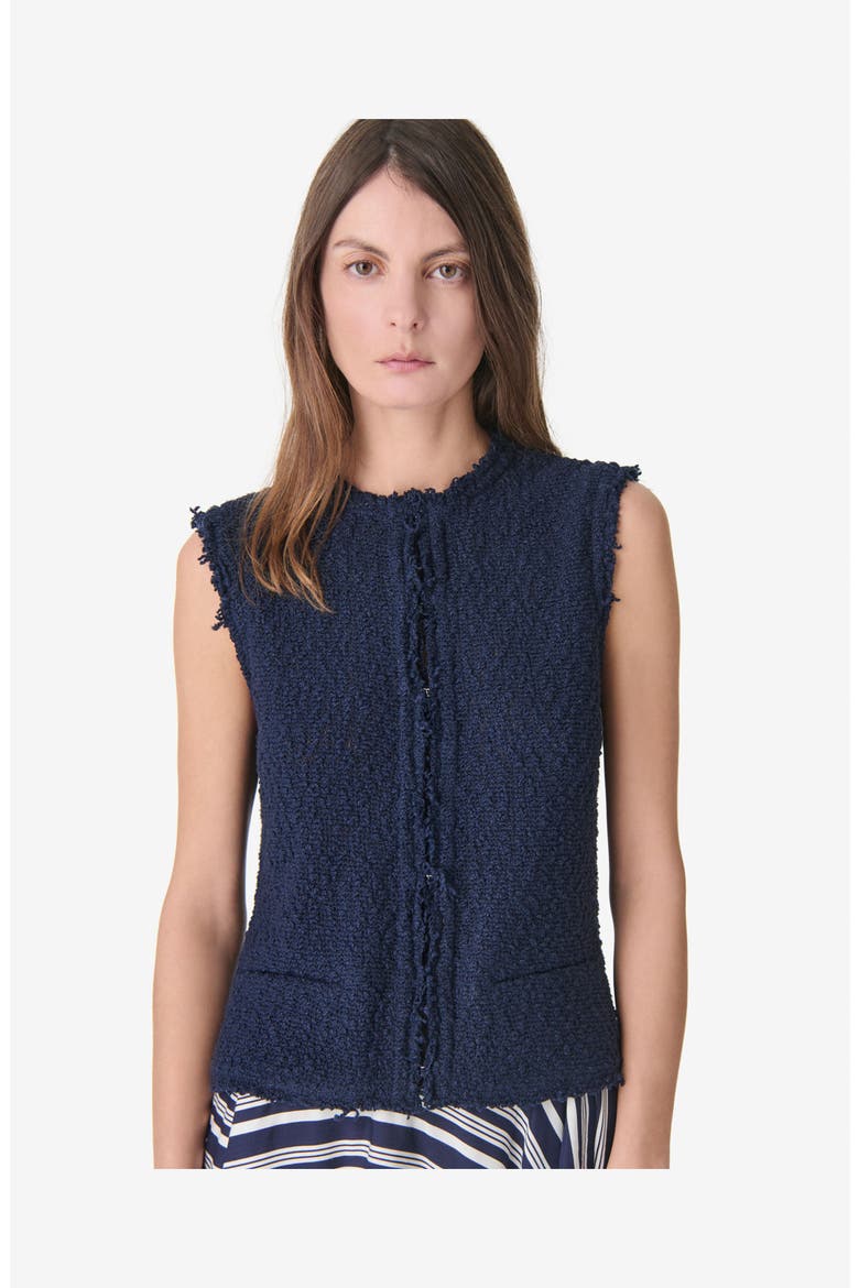 Shanny Vest, Alternate, color, ANCHOR BLUE