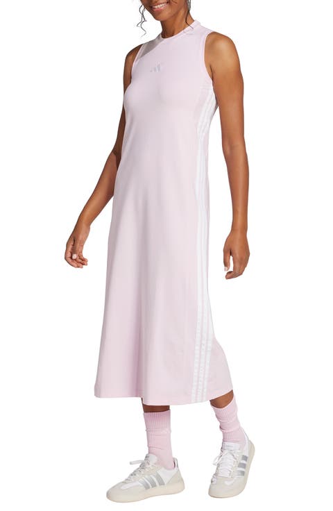 Essentials 3-Stripes Racerback Midi Dress