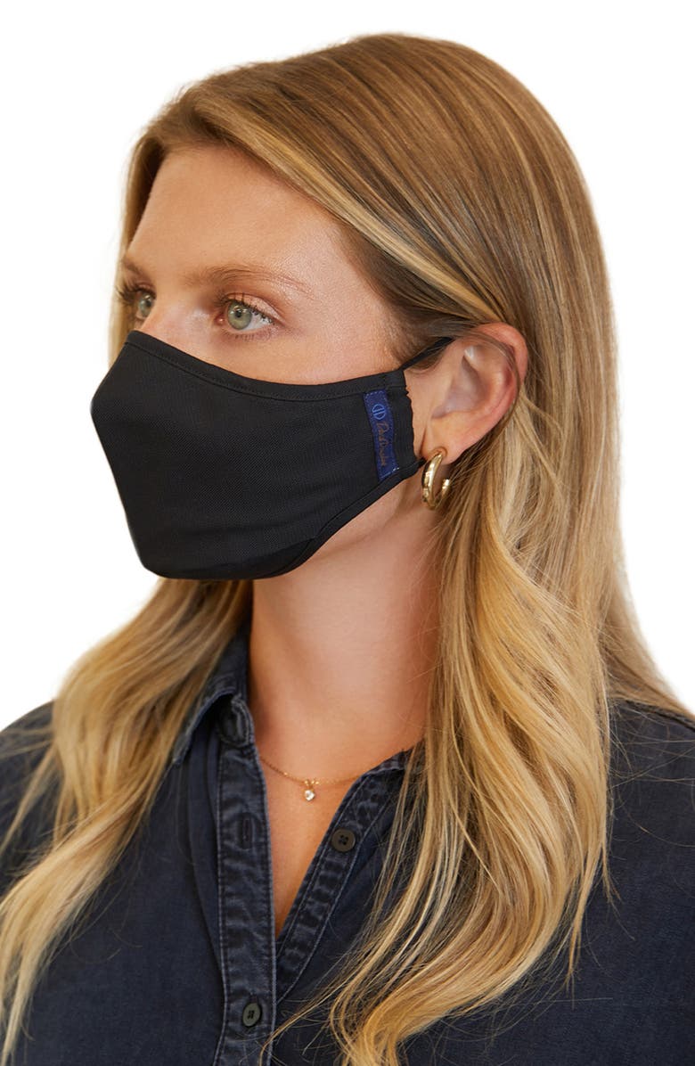 David Donahue Assorted 3-Pack Adult Comfort Face Masks, Alternate, color, 