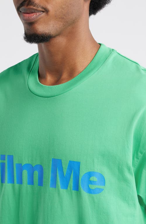 Boiler Room Film Me Cotton Graphic T-shirt In Green