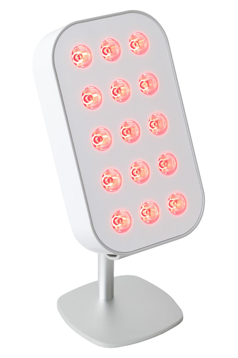 Red Light Lamp Stand, Alternate, color, SILVER