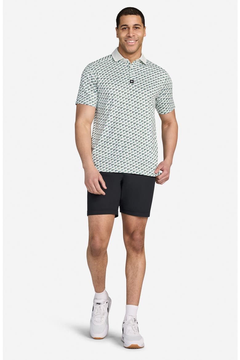 Piqué Performance Golf Polo, Alternate, color, SEA SALT