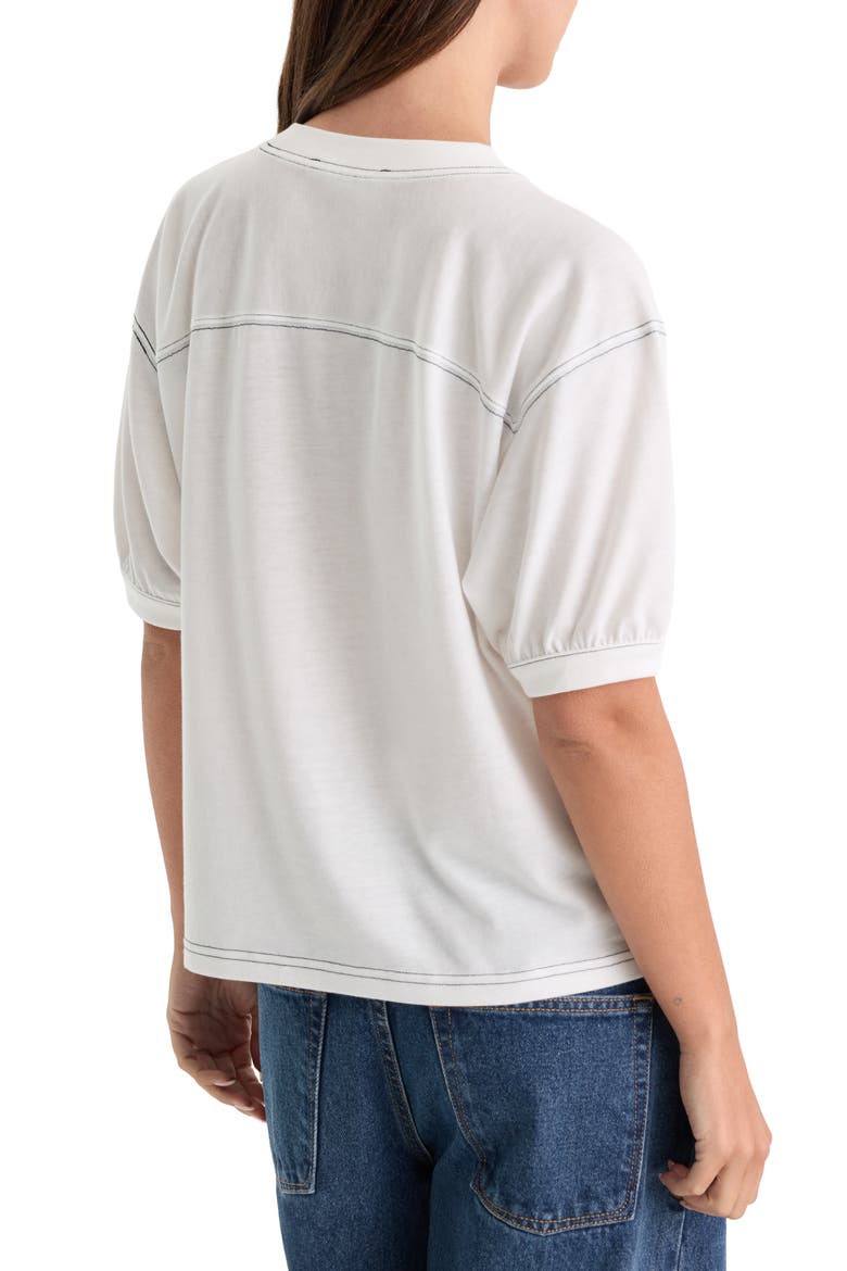 The Gym Tee, Alternate, color, CHALK