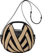 PERRIN PARIS Le Petit Panier Xbody Raphia