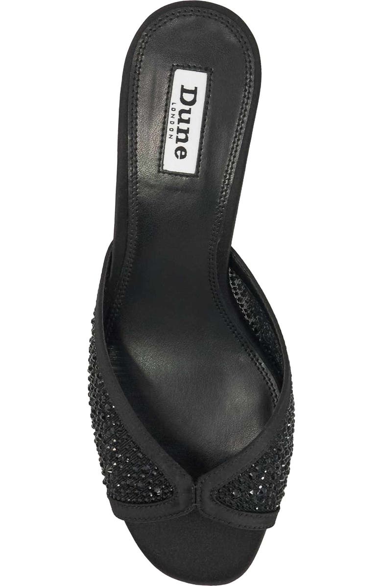 Dune London Milo Sandal, Alternate, color, Black