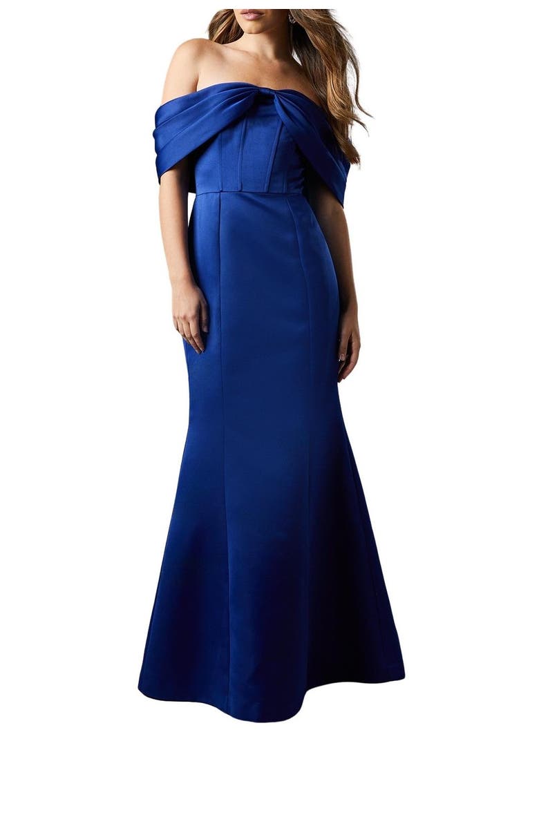 Coast Fishtail Maxi Occasion Dress, Alternate, color, Blue