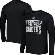 New Era Men's New Era Black Las Vegas Raiders Combine Authentic Offsides Long Sleeve T-Shirt