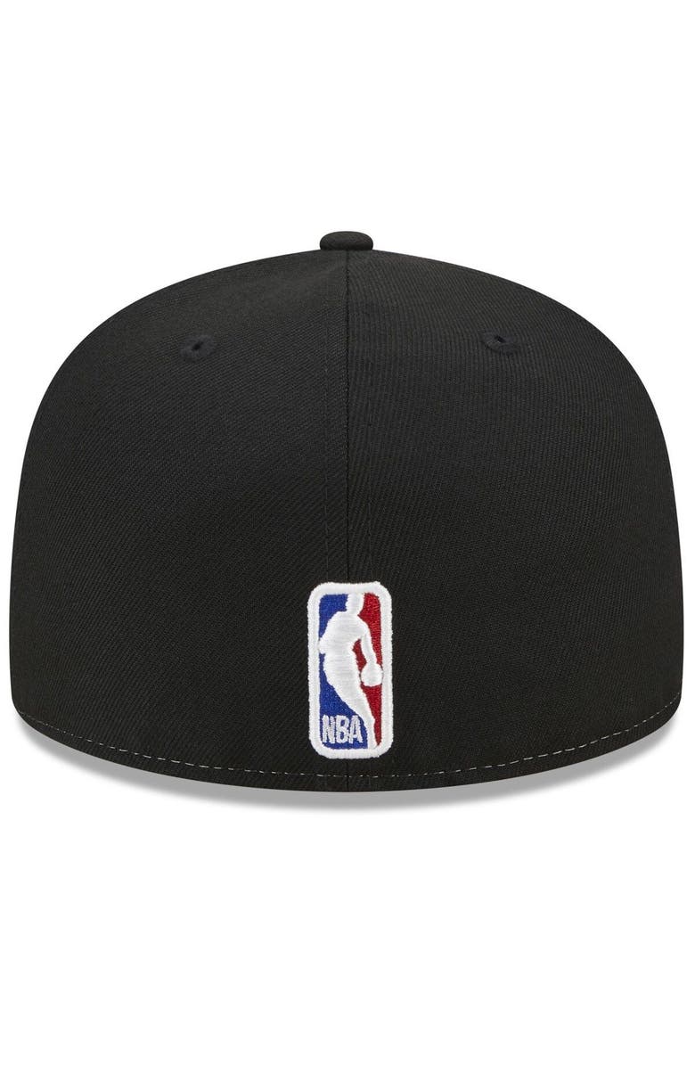 New Era Men's New Era  Black Los Angeles Lakers 2022/23 City Edition Official 59FIFTY Fitted Hat, Alternate, color, 