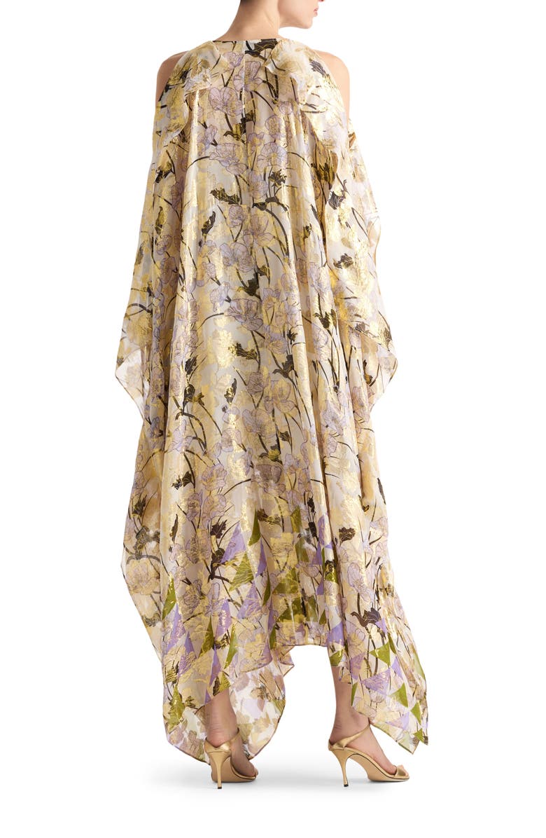 St. John Collection Geo Frieze Jacquard Caftan, Alternate, color,