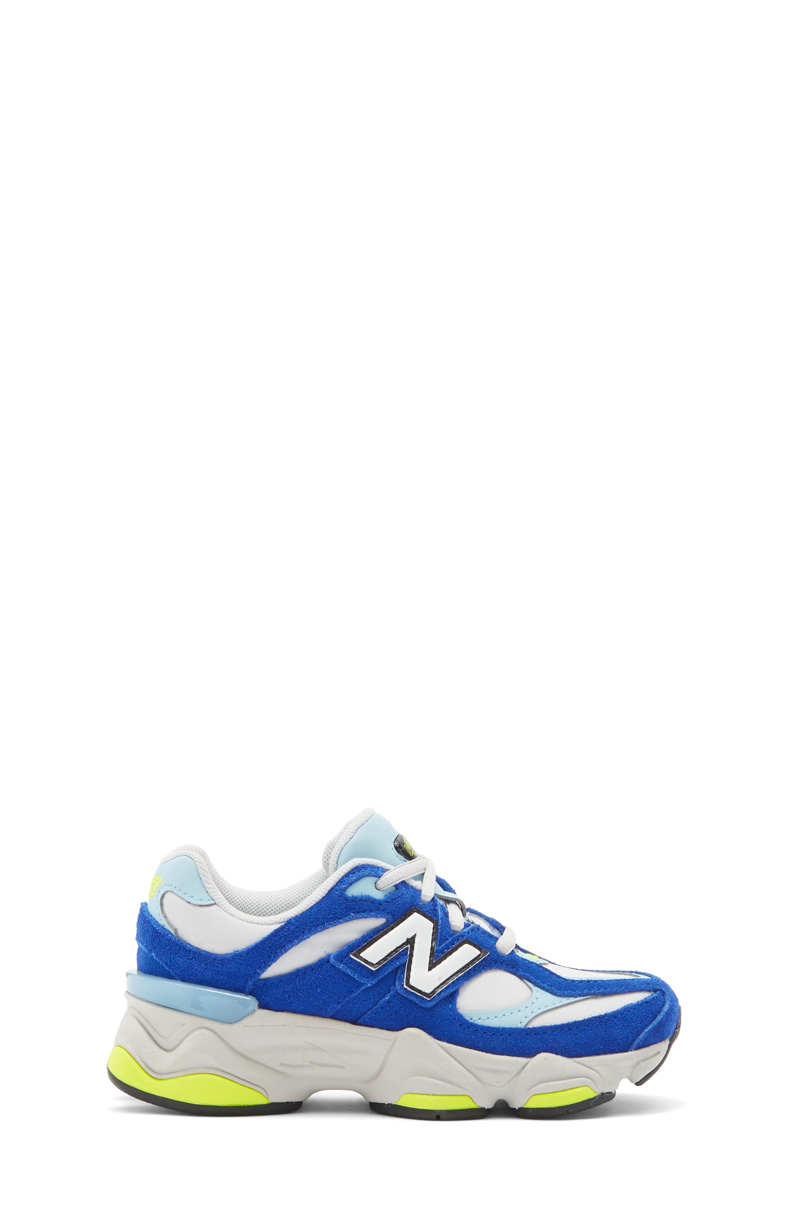 Kids' 9060 Sneaker, Alternate, color, BLUE BIRD/ CLOUD BLUE