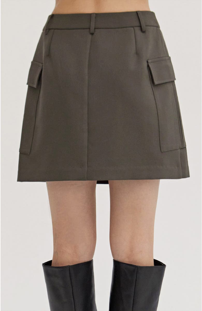 CRESCENT Mini Cargo Skirt, Alternate, color, 