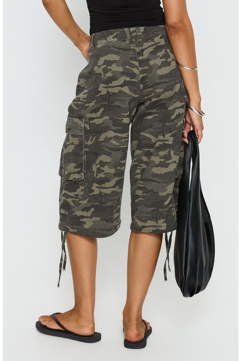 Hudsen Camo Longline Cargo Shorts, Alternate, color, CAMO