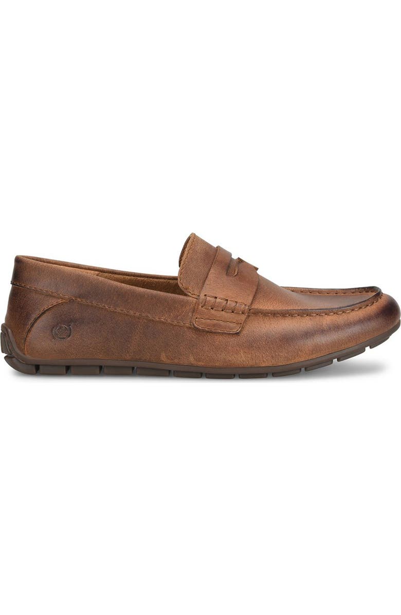 Børn Liam Penny Loafer, Alternate, color, Rust Leather