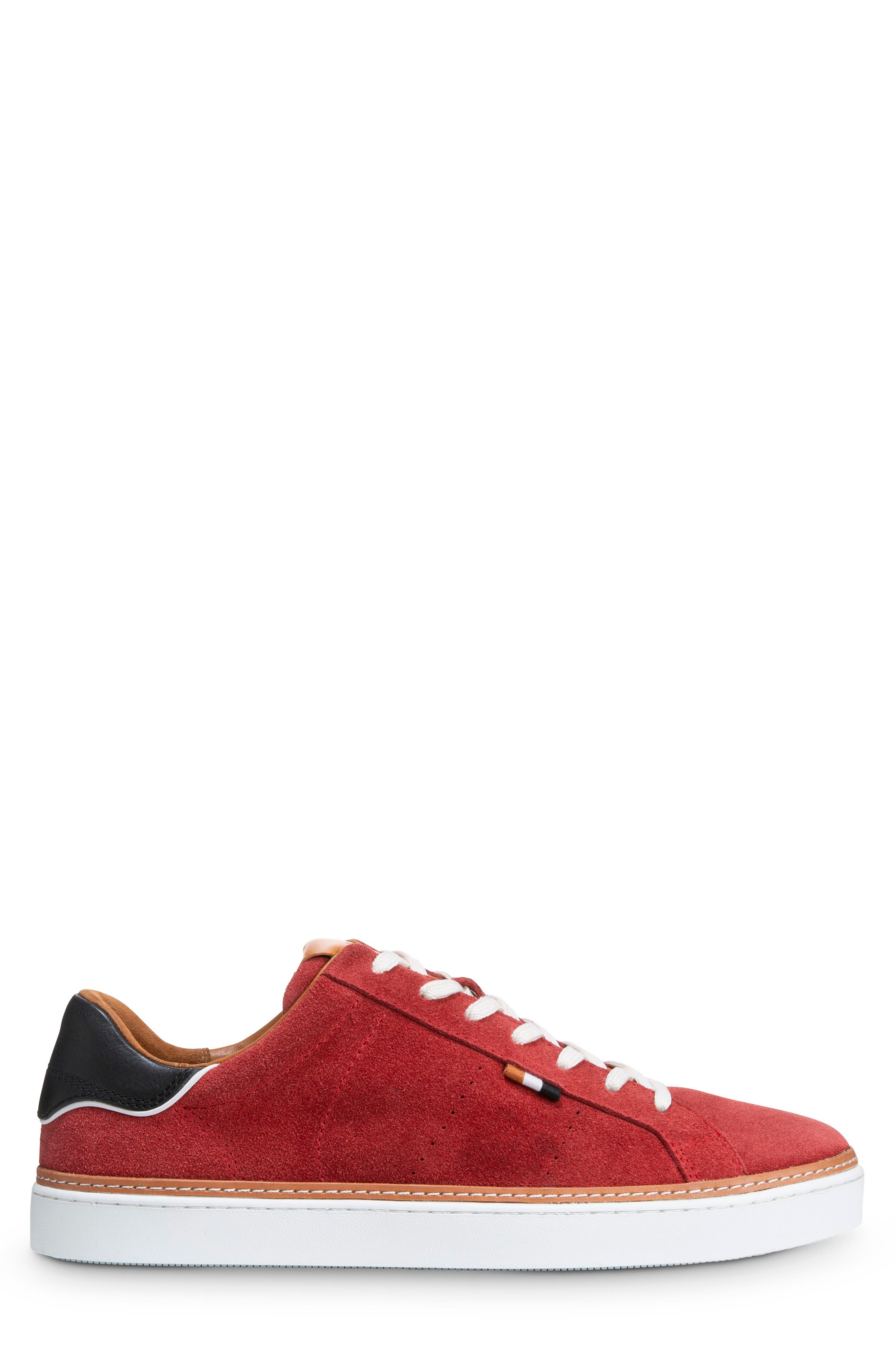 Alpha Sneaker, Alternate, color, CRIMSON