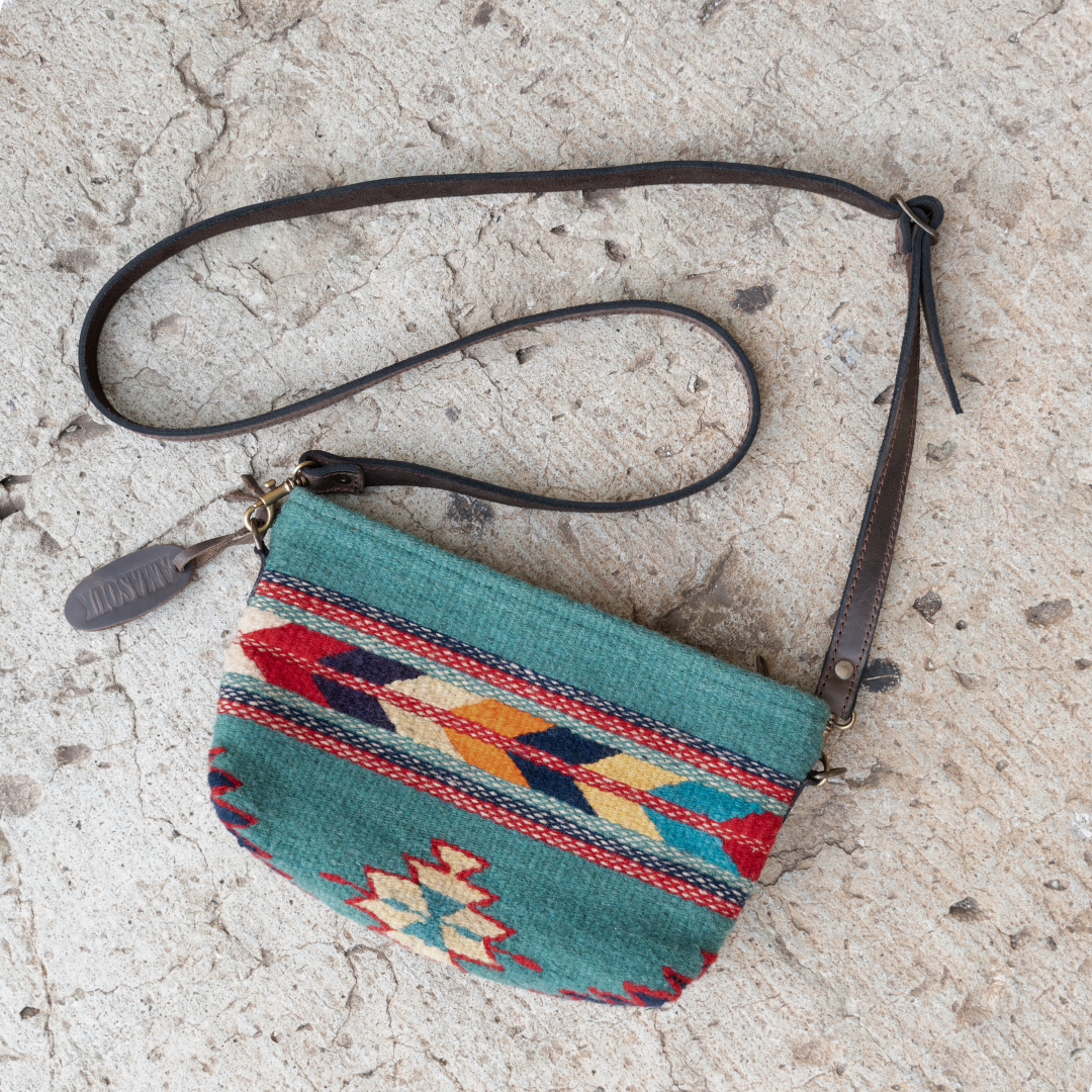 Sun and Sea Convertible Clutch, Alternate, color, Emerald Green Multicolor