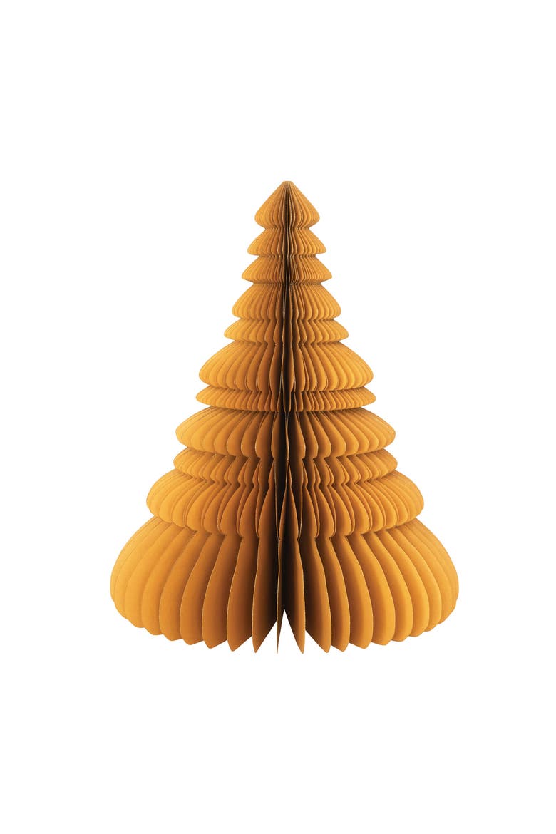 Paper Honeycomb Tree, Mustard, Main, color, Mustard