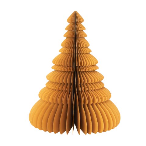 Paper Honeycomb Tree, Mustard