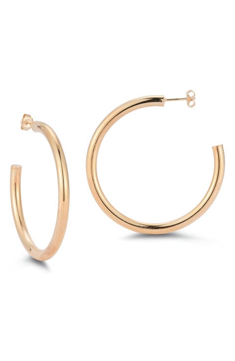 4mm Hoop Earrings